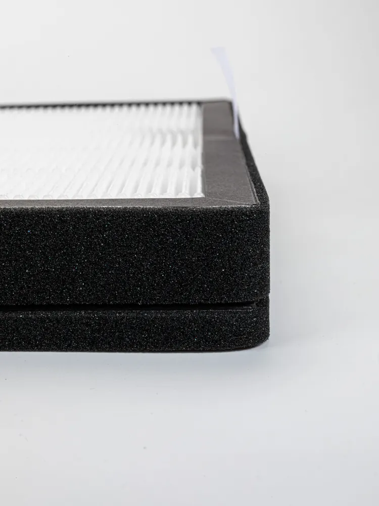 BREEZMANN rectangular HEPA filter with foam gasket